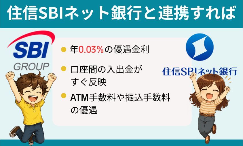 住信SBIネット銀行との連携