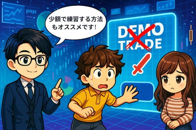 SBI証券にはデモ取引がない