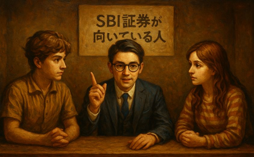 SBI証券が向いている人