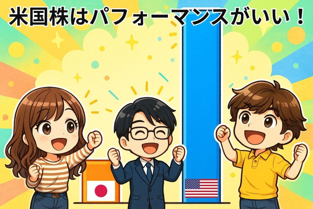 米国株はパフォーマンスがいい
