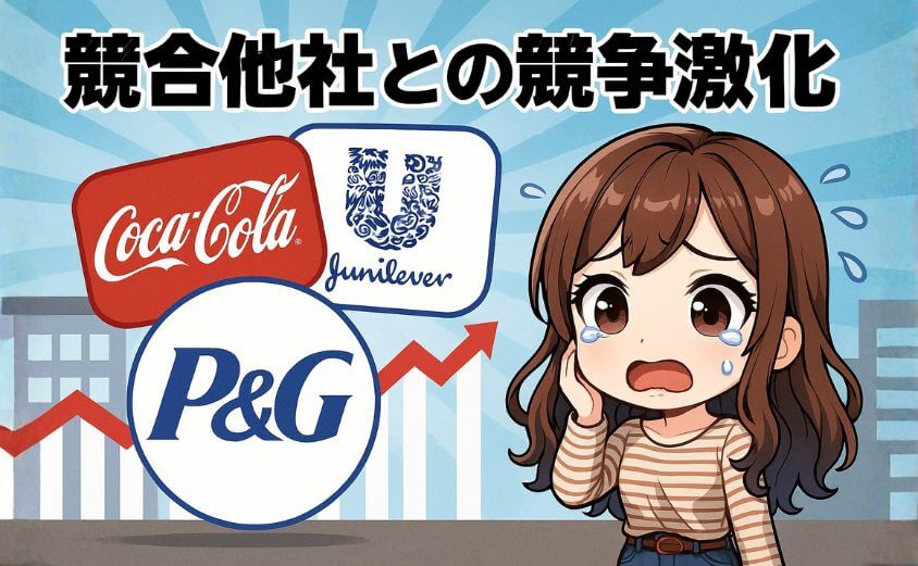 競合他社との競争激化