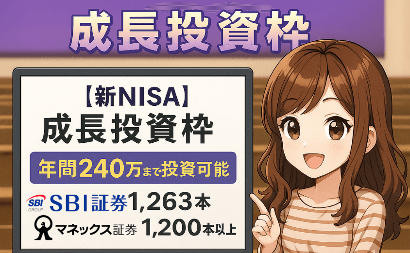 新NISAの成長投資枠