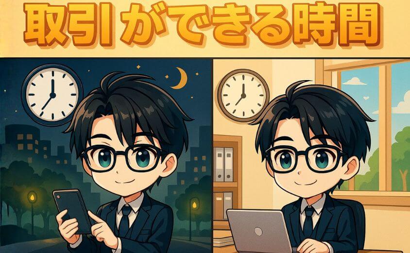 取引ができる時間