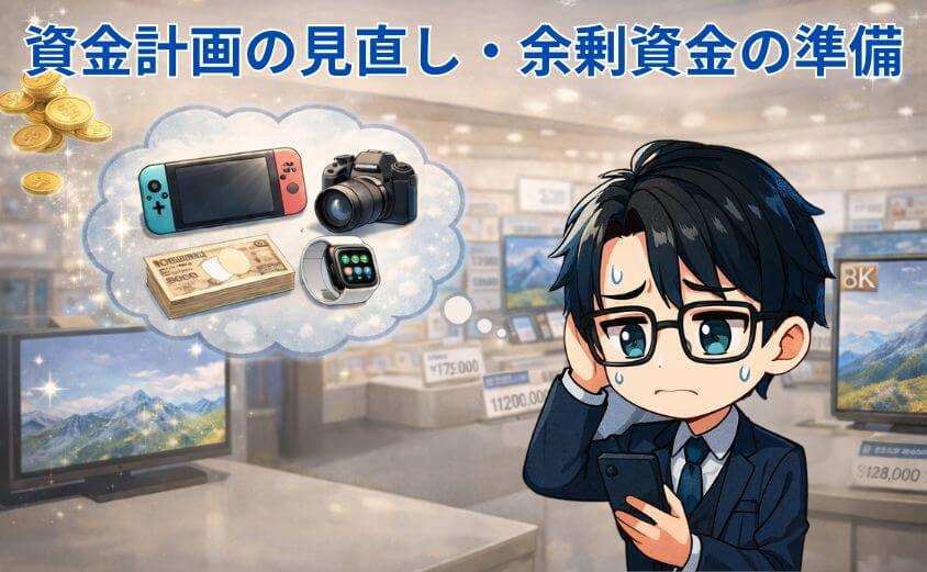 こどもNISAの準備。資金計画の見直し・余剰資金の準備