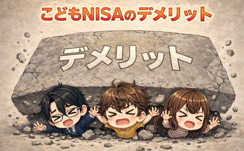 こどもNISAのデメリット