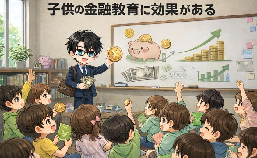 こどもNISAは子どもの金融教育に効果がある