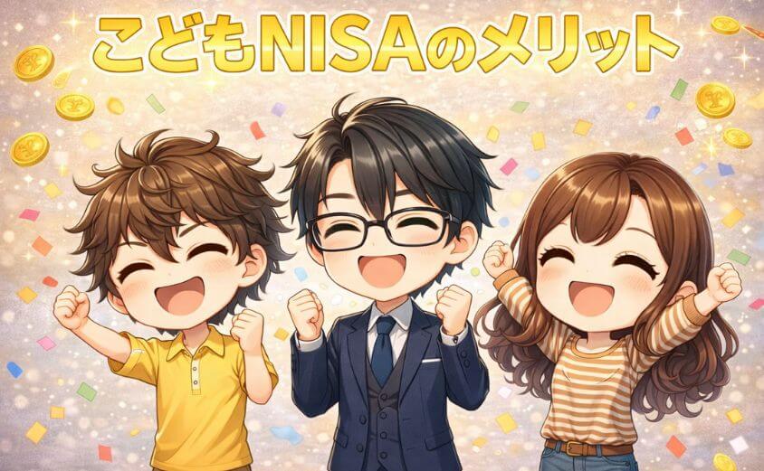 こどもNISAのメリット
