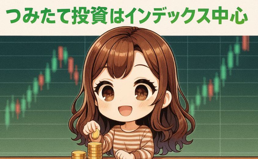 NISAで米国株と付き合うコツ・つみたて投資はインデックス中心