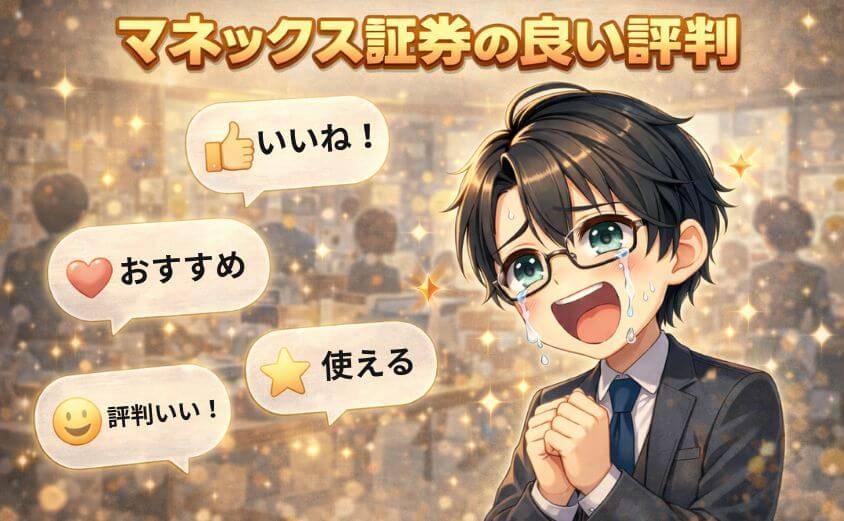 マネックス証券の良い評判
