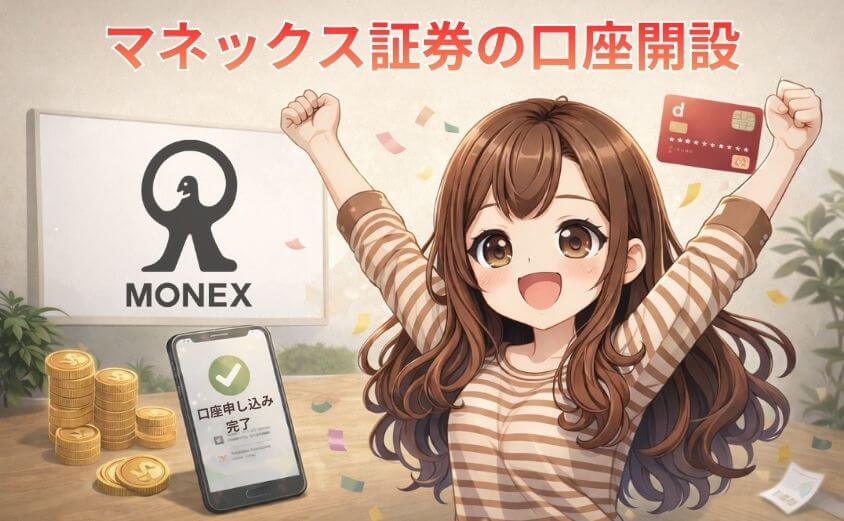 マネックス証券の口座開設