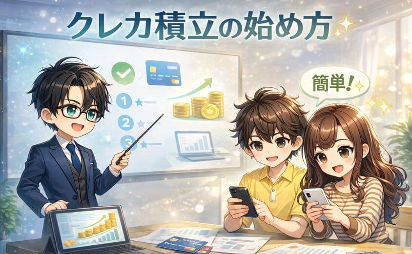 マネックス証券dカードのクレカ積立の始め方