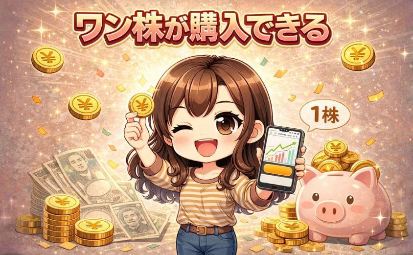 マネックス証券はワン株が購入できる