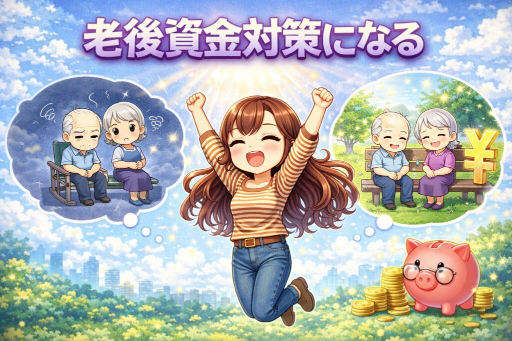 老後資金対策になる