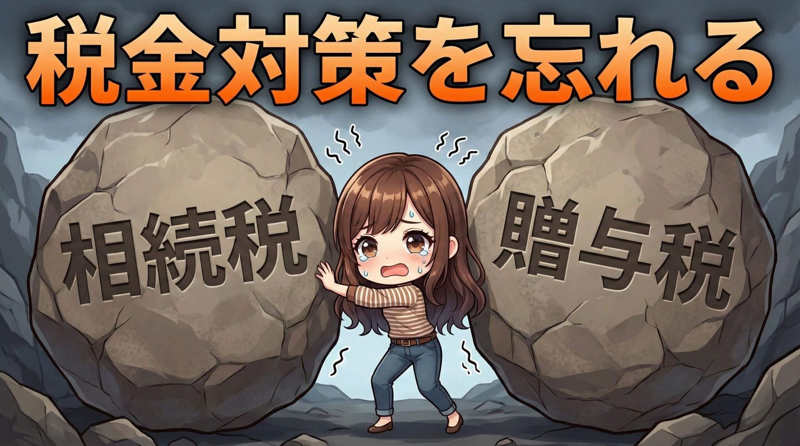 税金対策を忘れる