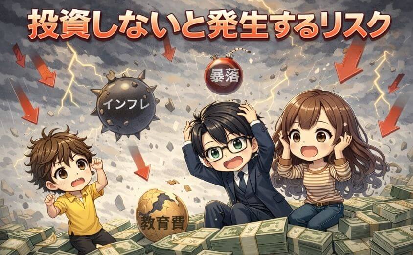 投資しないと発生するリスク