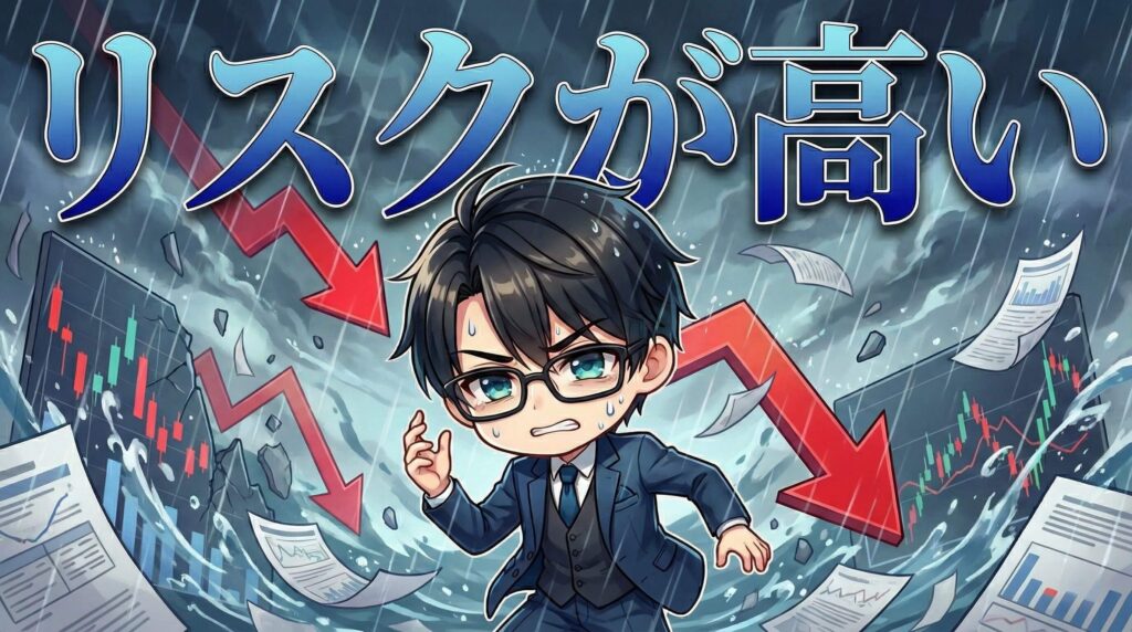 投資はリスクが高い