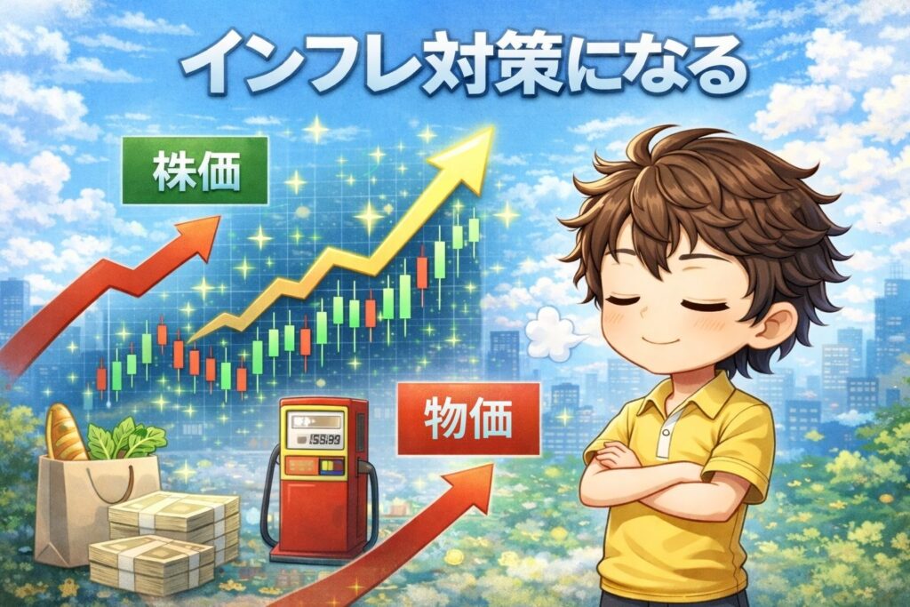 投資はインフレ対策になる