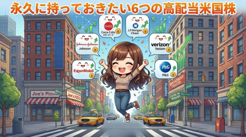 【厳選！】永久に持っておきたい6つの高配当米国株
