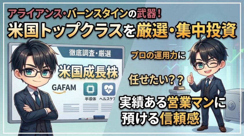 米国成長株への集中投資と長期運用実績
