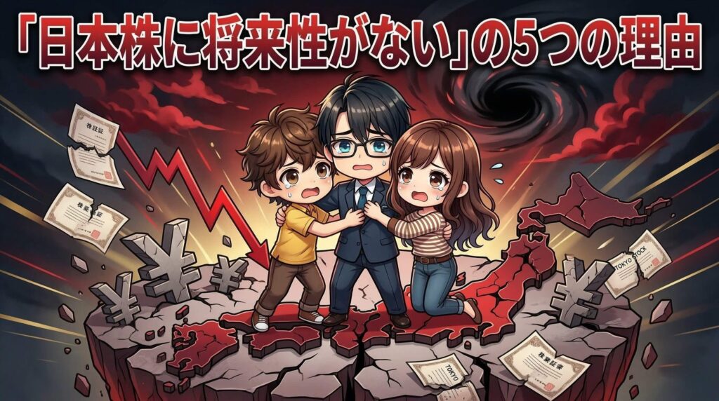 「日本株に将来性がない」と言われる5つの理由