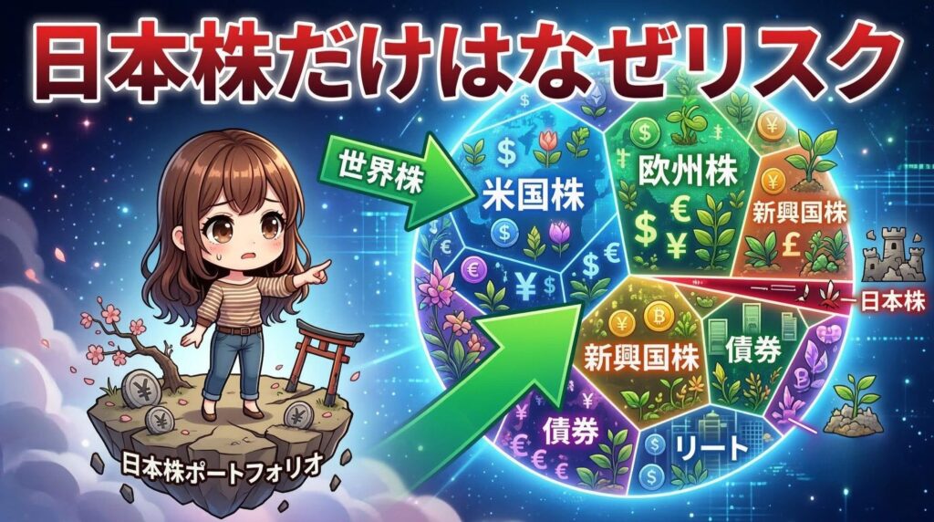なぜ「日本株だけ」はリスクなのか