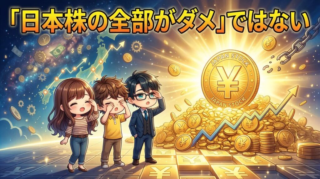 「日本株の将来性がない＝全部ダメ」ではない