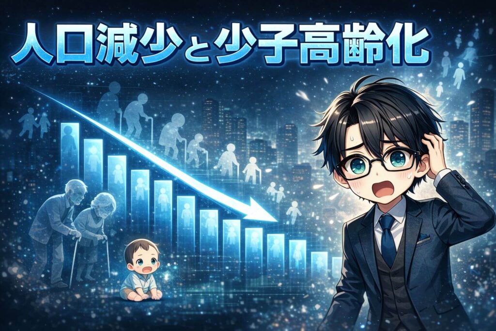 人口減少と少子高齢化の構造的インパクト