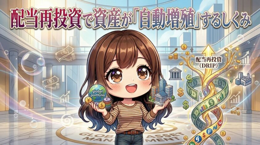 配当再投資（DRIP）で資産が「自動増殖」するしくみ