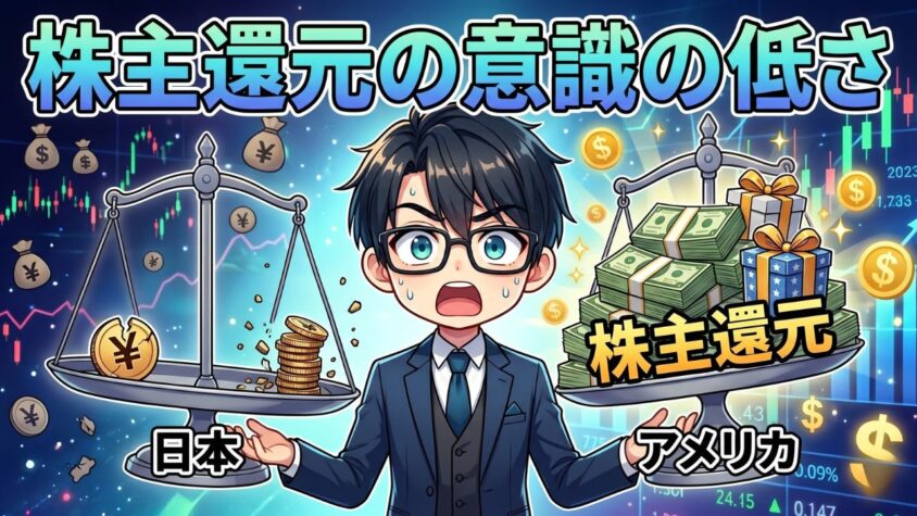 株主還元の意識の低さ
