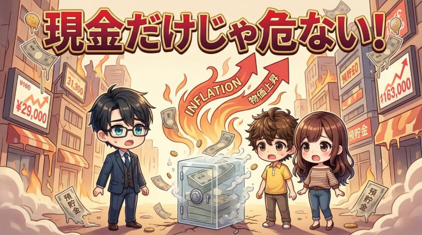 現金だけじゃ危ない
