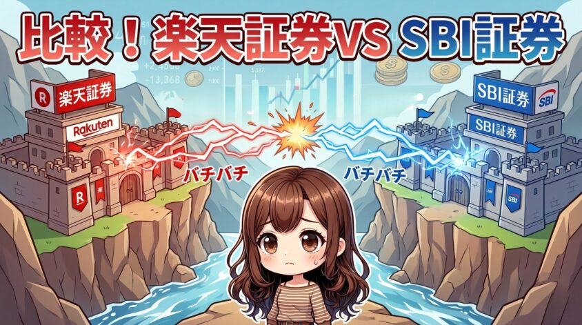 楽天証券 vs SBI証券 総合比較