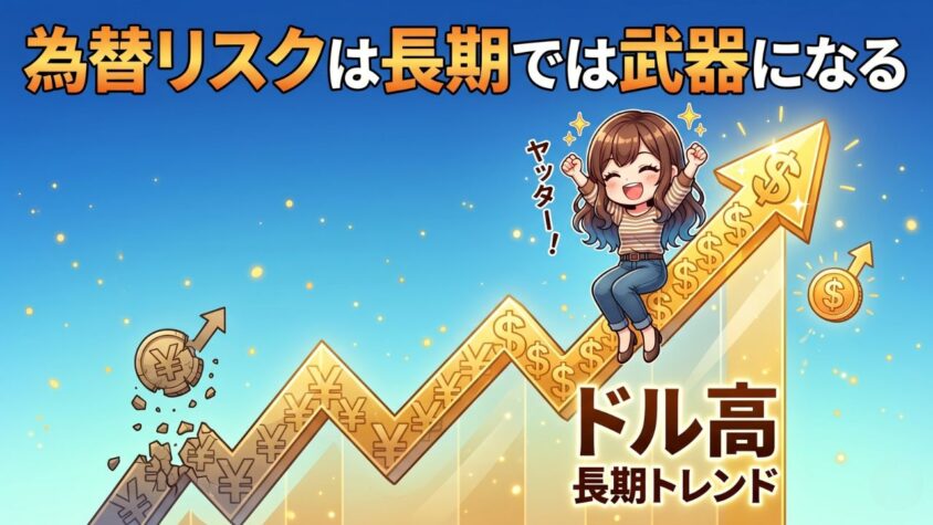 為替リスクは長期では武器になる