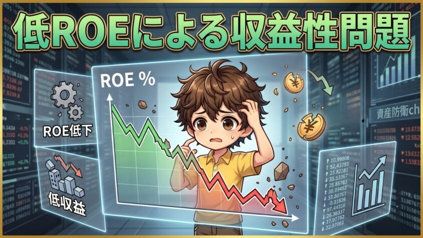 低いROEによる日本企業の収益性問題
