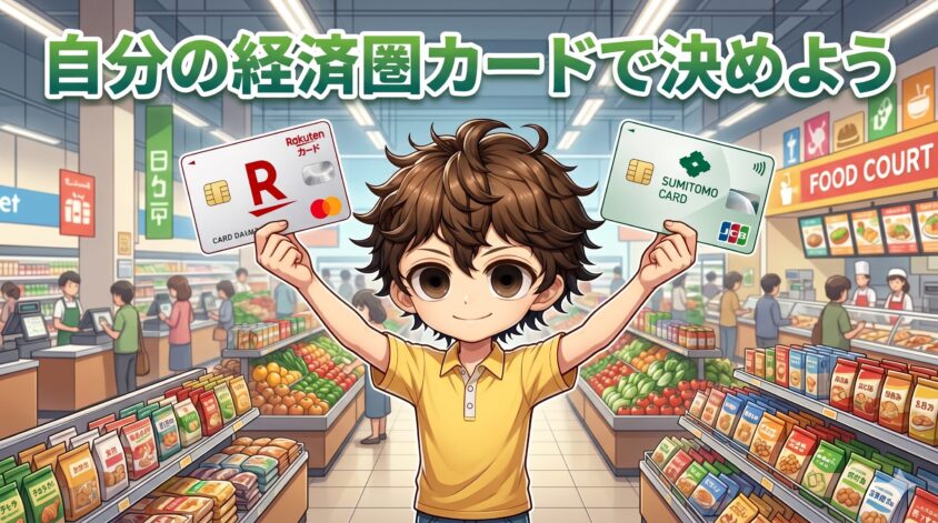 自分の経済圏カードで決めよう
