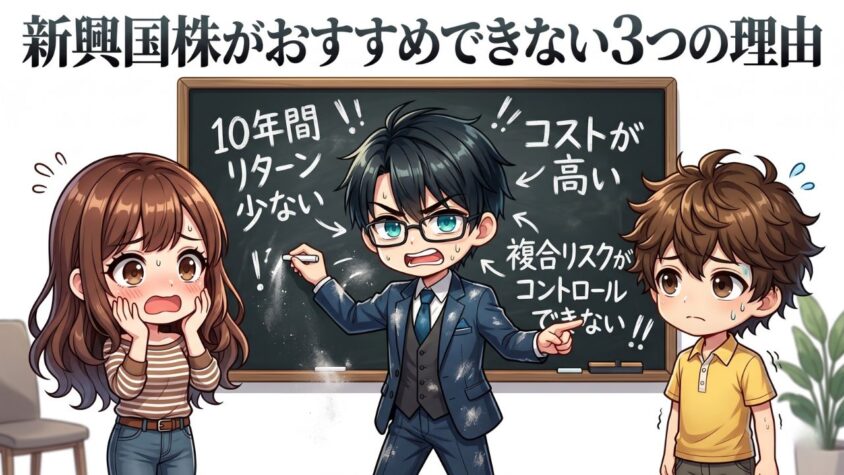 新興国株がおすすめできない３つの理由