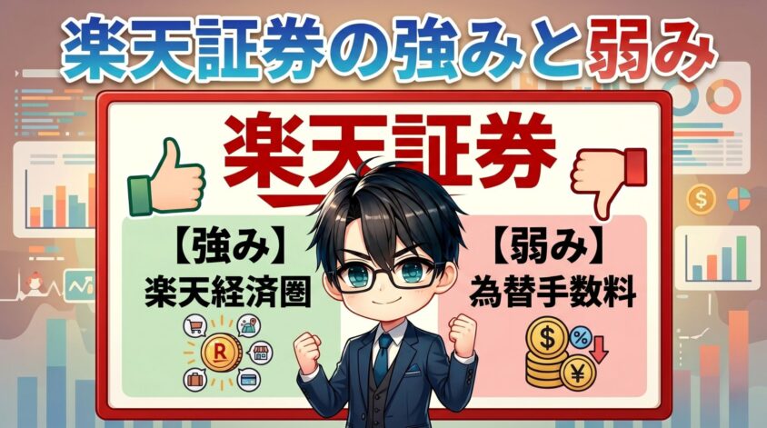 楽天証券の強みと弱み