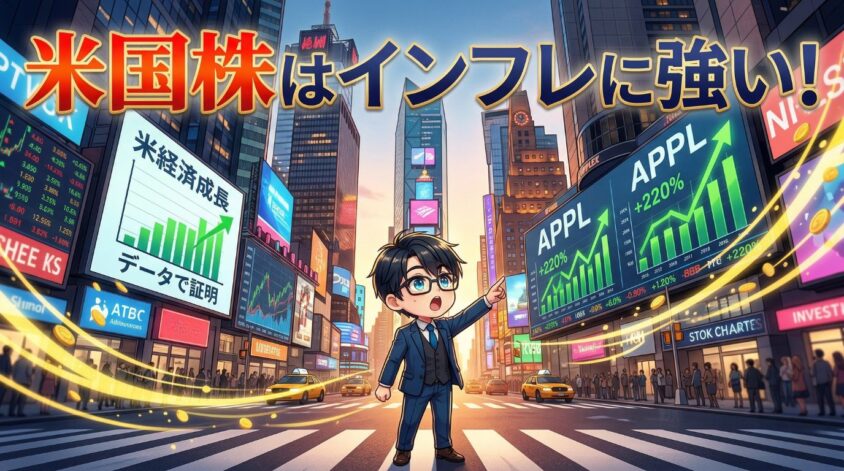 米国株はインフレに強い！