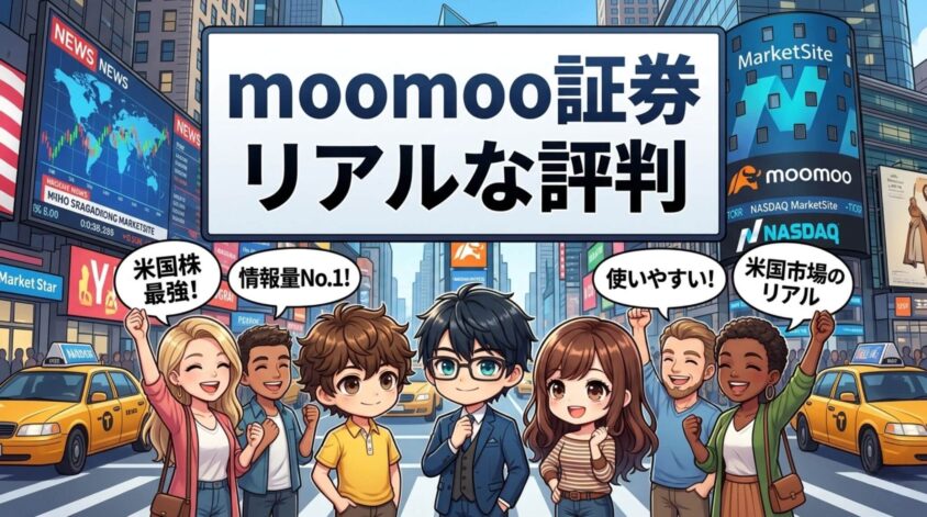 【moomoo証券リアルな評判】よかった声・悪かった声、両方見せる