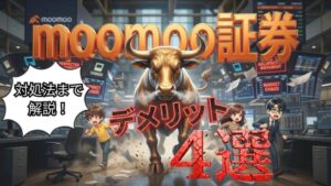 moomoo証券デメリット4選