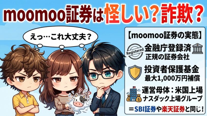 【実は怪しい?】moomoo証券が「詐欺っぽい」と感じた人へ